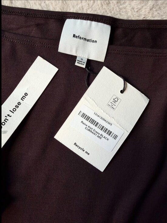 Reformation Raine Knit Dress NWT - Picture 4 of 13